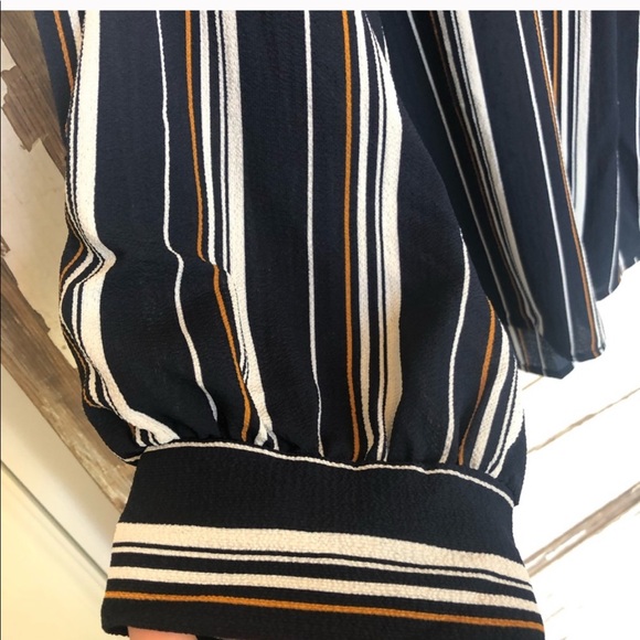 NWT Lush stripped hi-lo top - Picture 4 of 9